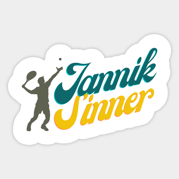 Jannik Sinner Sticker by m7m5ud